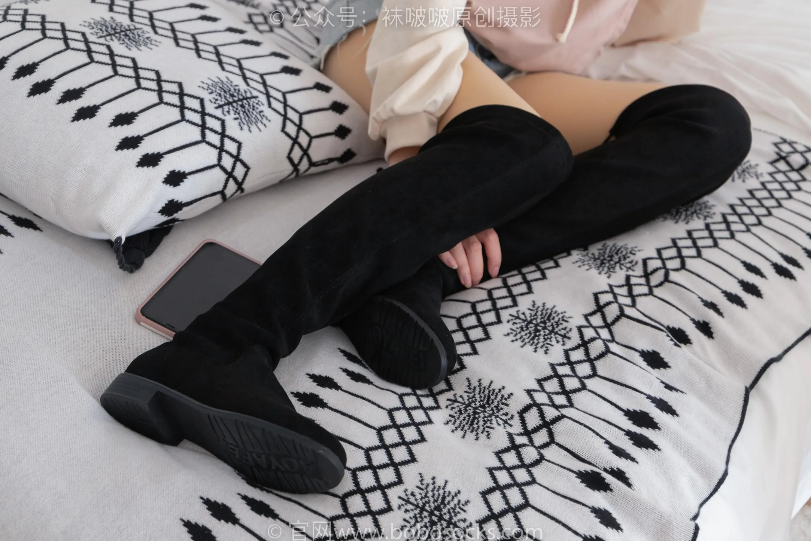 [BoBoSocks袜啵啵]NO.218 小甜豆-长靴、厚肉丝[23] [53P]插图6
